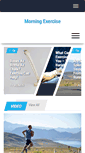 Mobile Screenshot of morningexercise.com